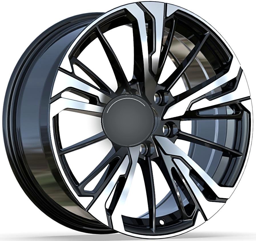 F605441 18 inch 5x120 wheel Black machine face
